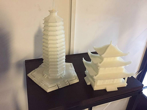 名胜古迹模型